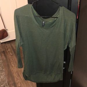 Army green long sleeve Tee!